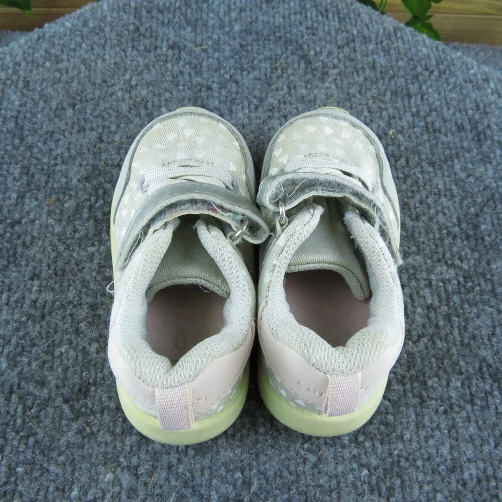 Carters Girls Sneaker Shoes‎ Pink Synthetic Hook & Loop Size T 5 Medium